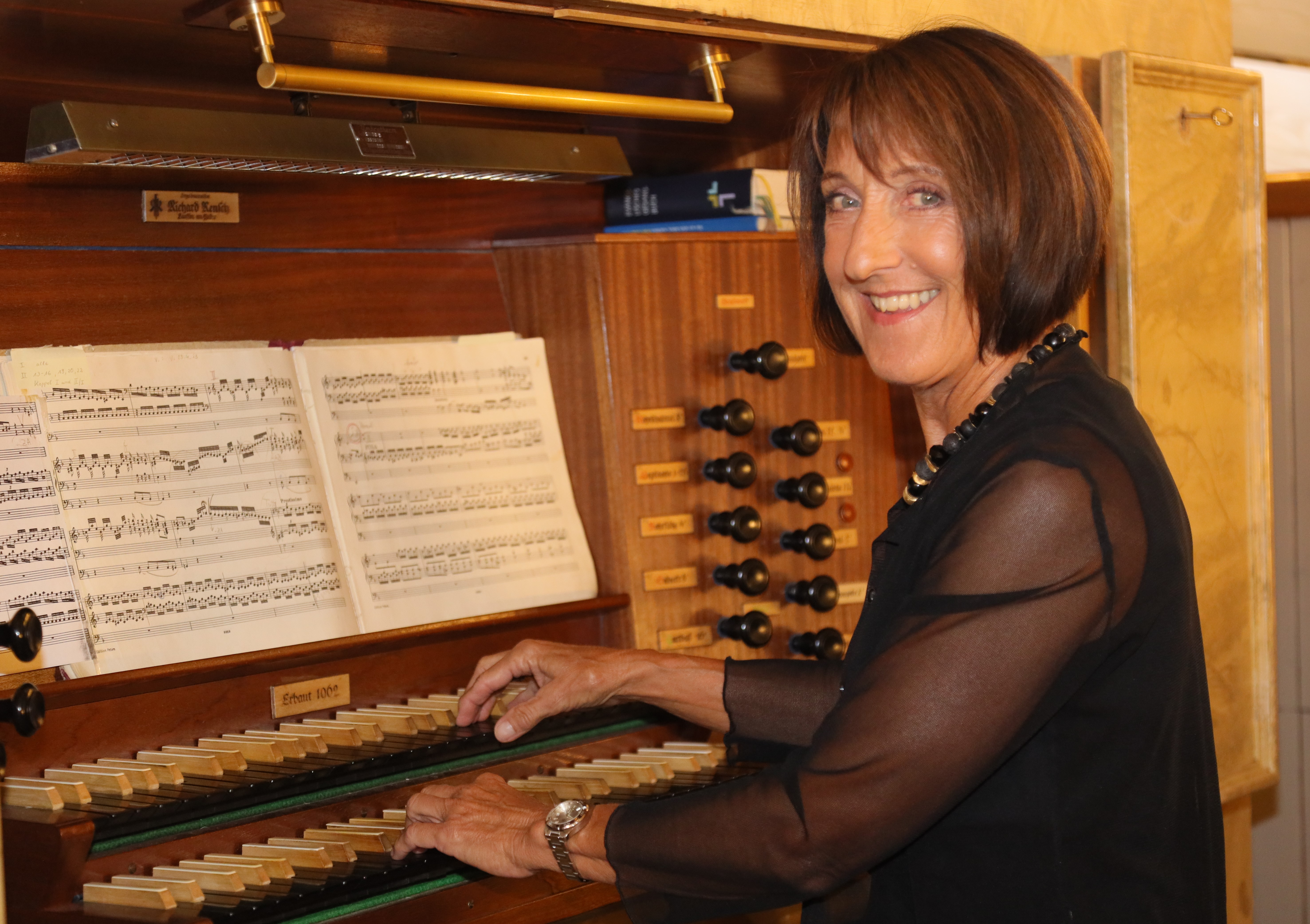 Musik an der Orgel